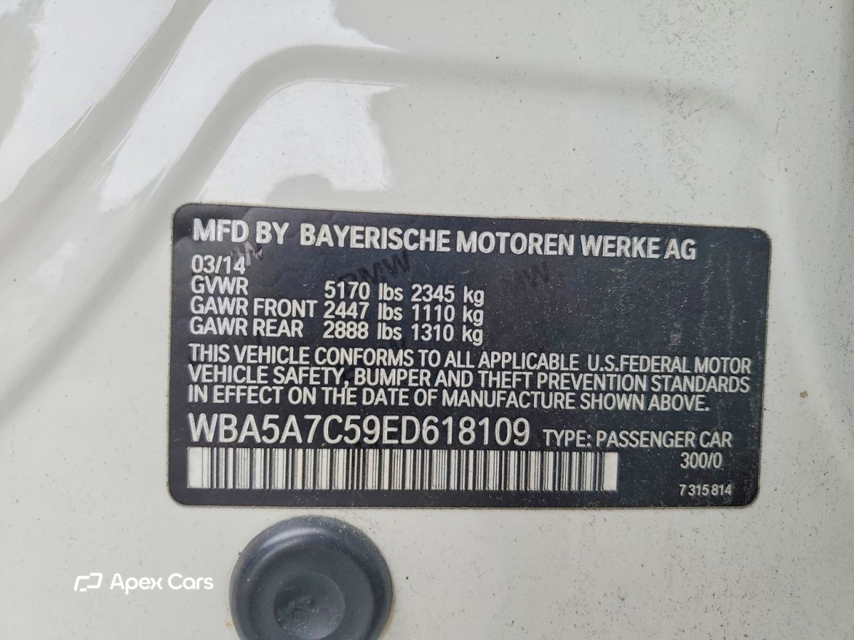 BMW Series 5 2014