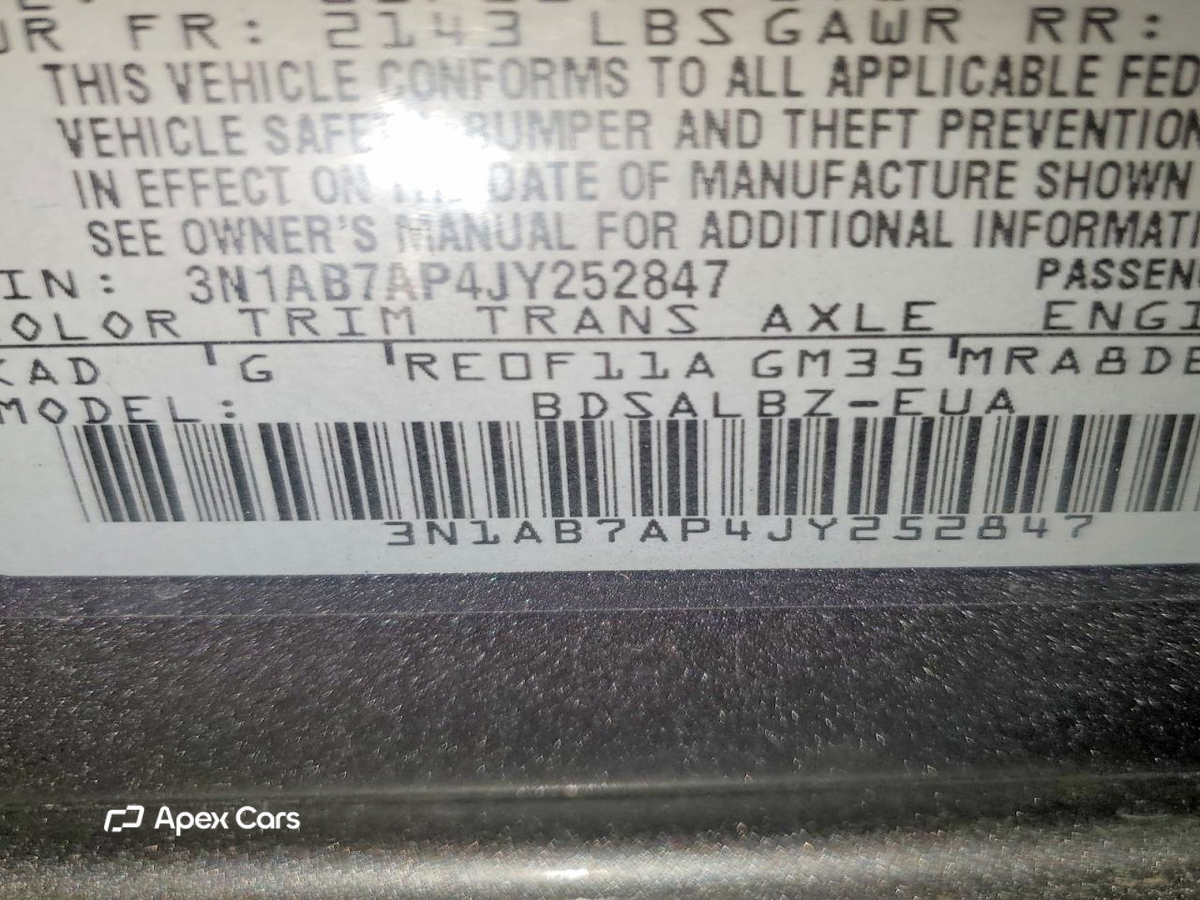 Nissan Sentra 2018