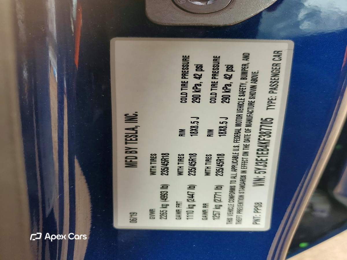 Tesla Model 3 2019