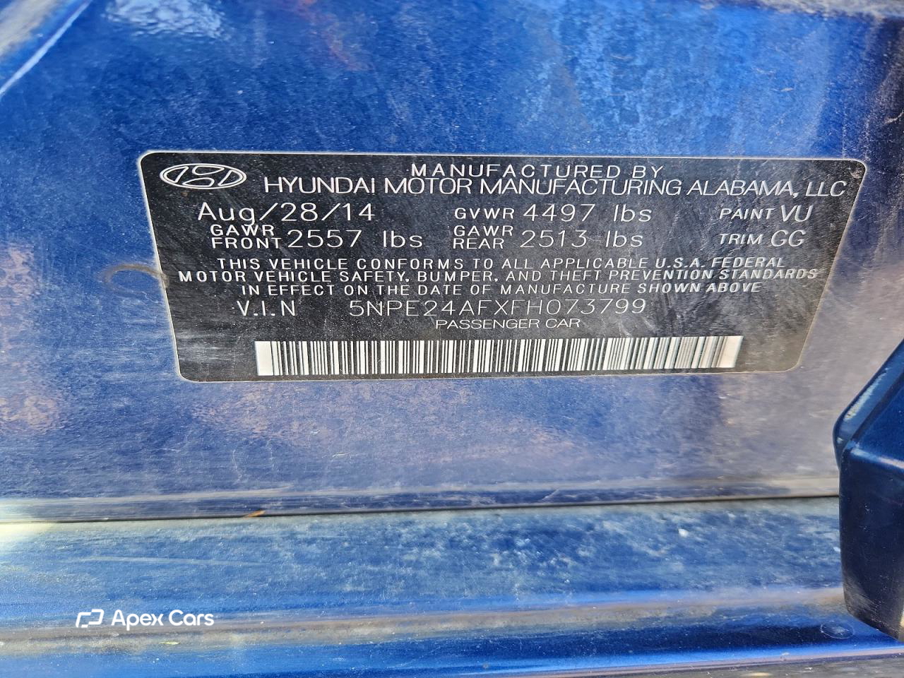 Hyundai Sonata 2015