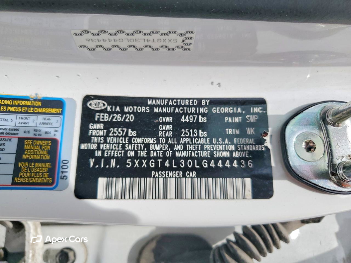 Kia Optima 2020