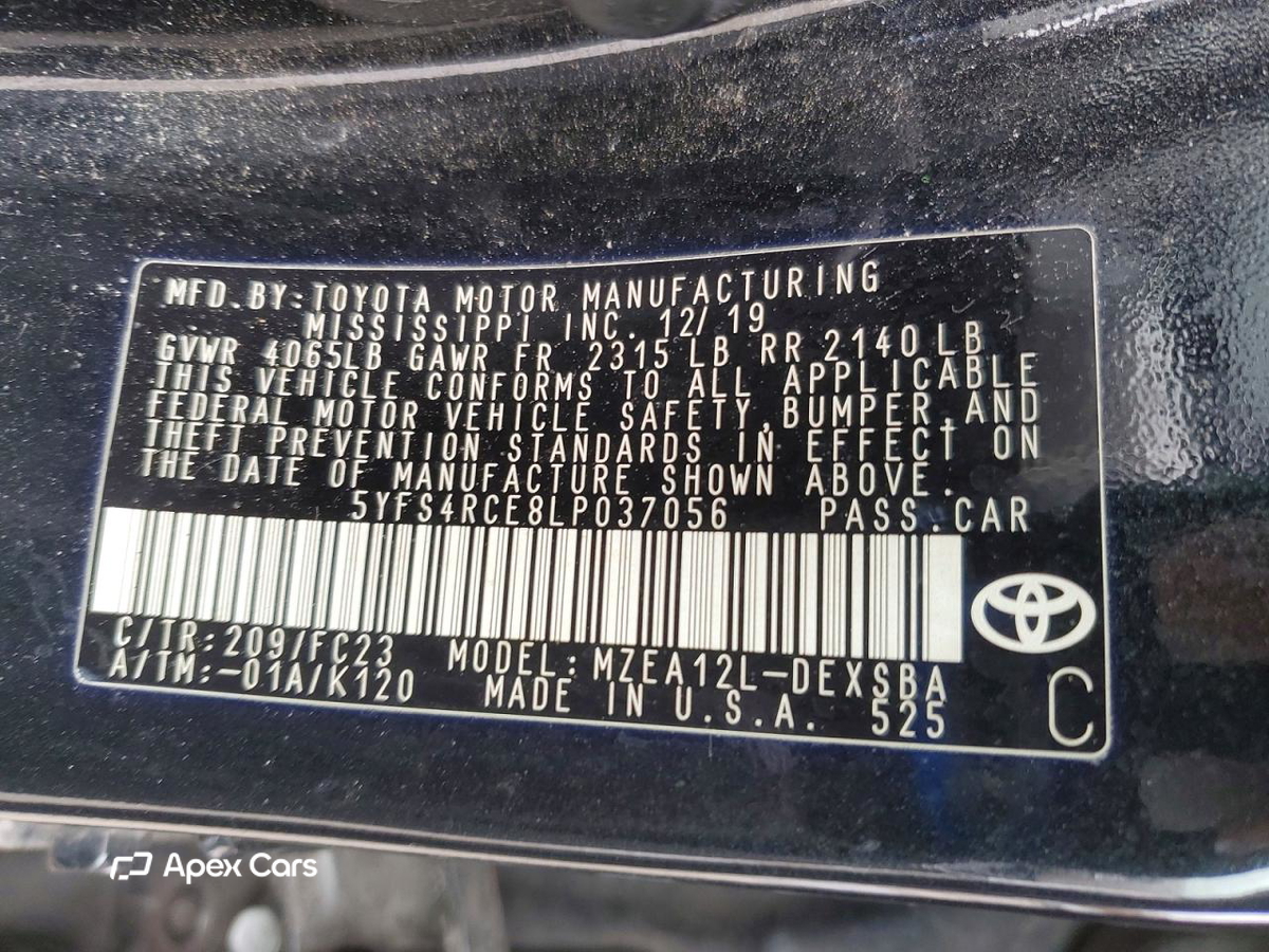Toyota Corolla 2020