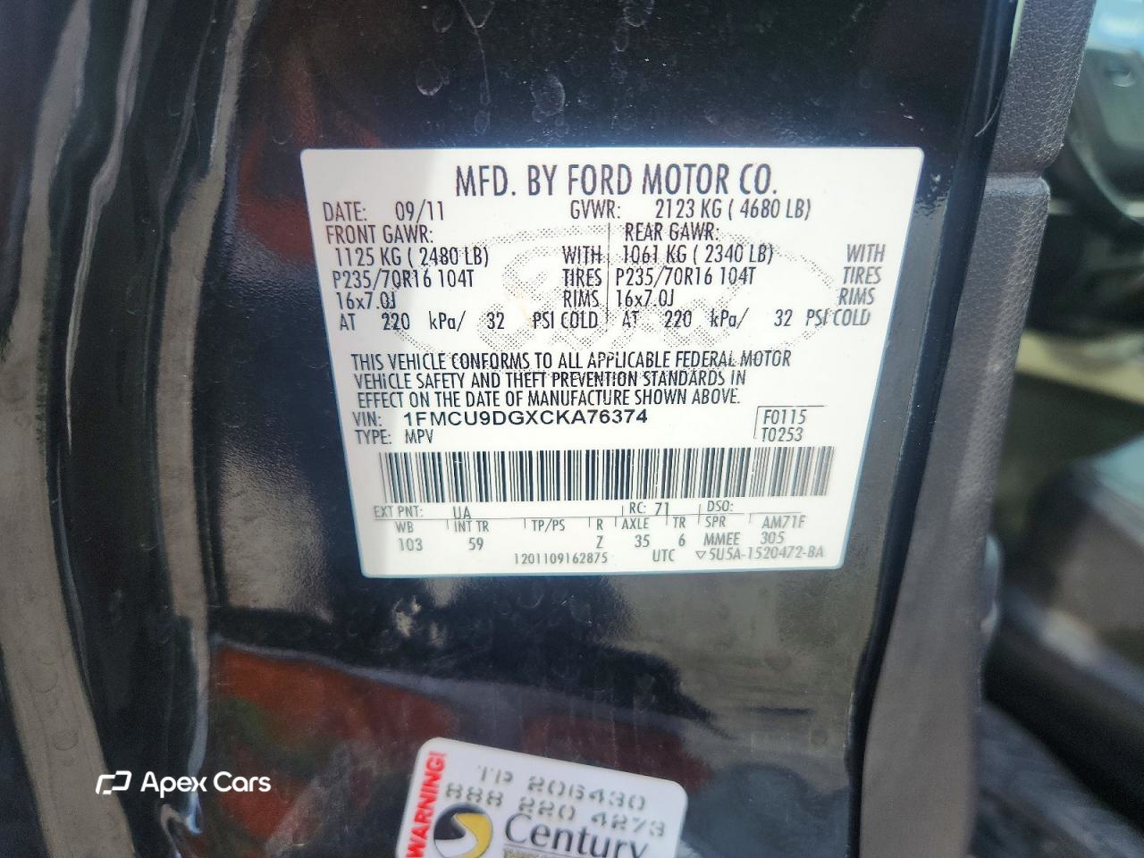 Ford Escape 2012