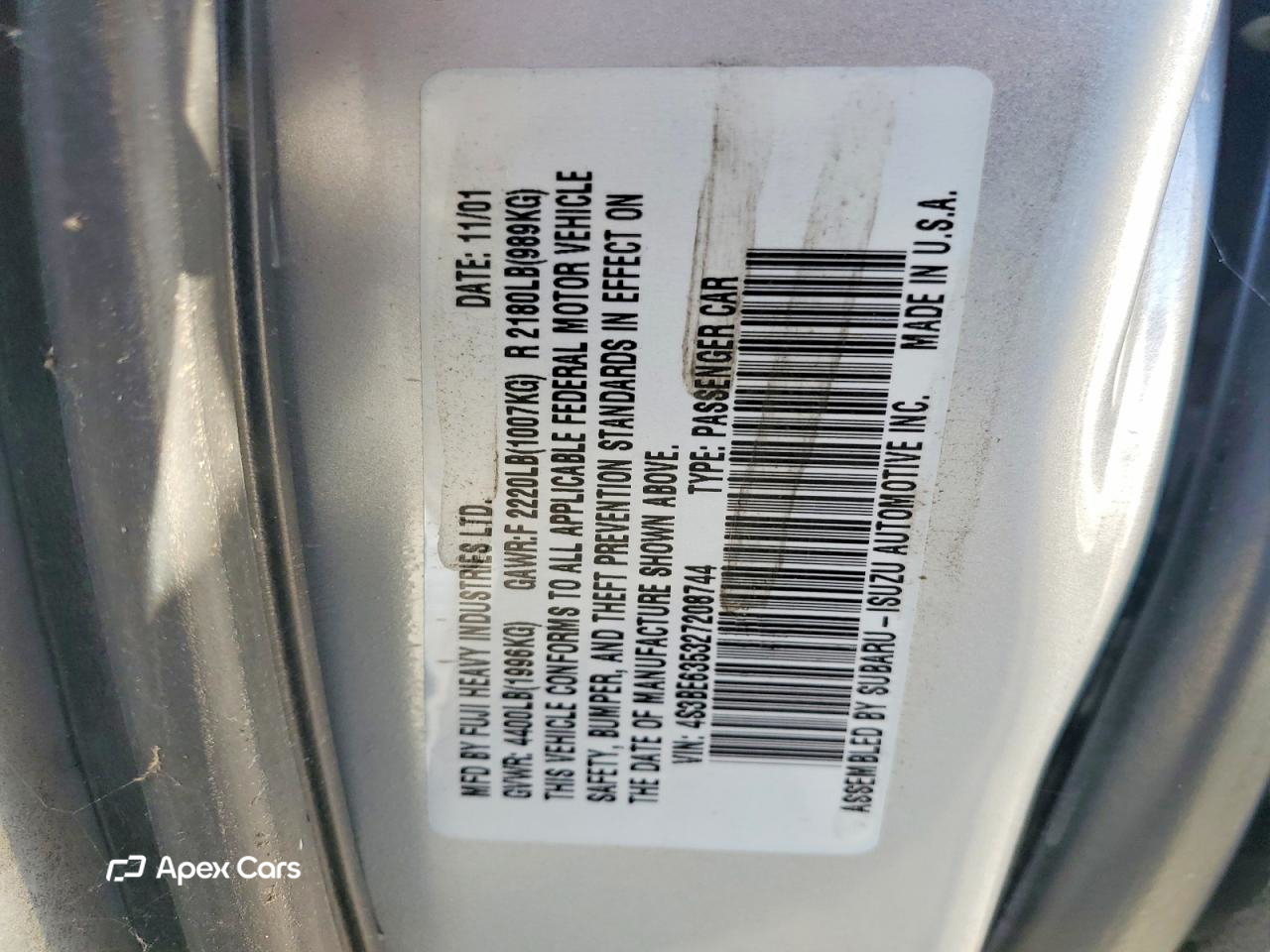 Subaru Legacy 2002