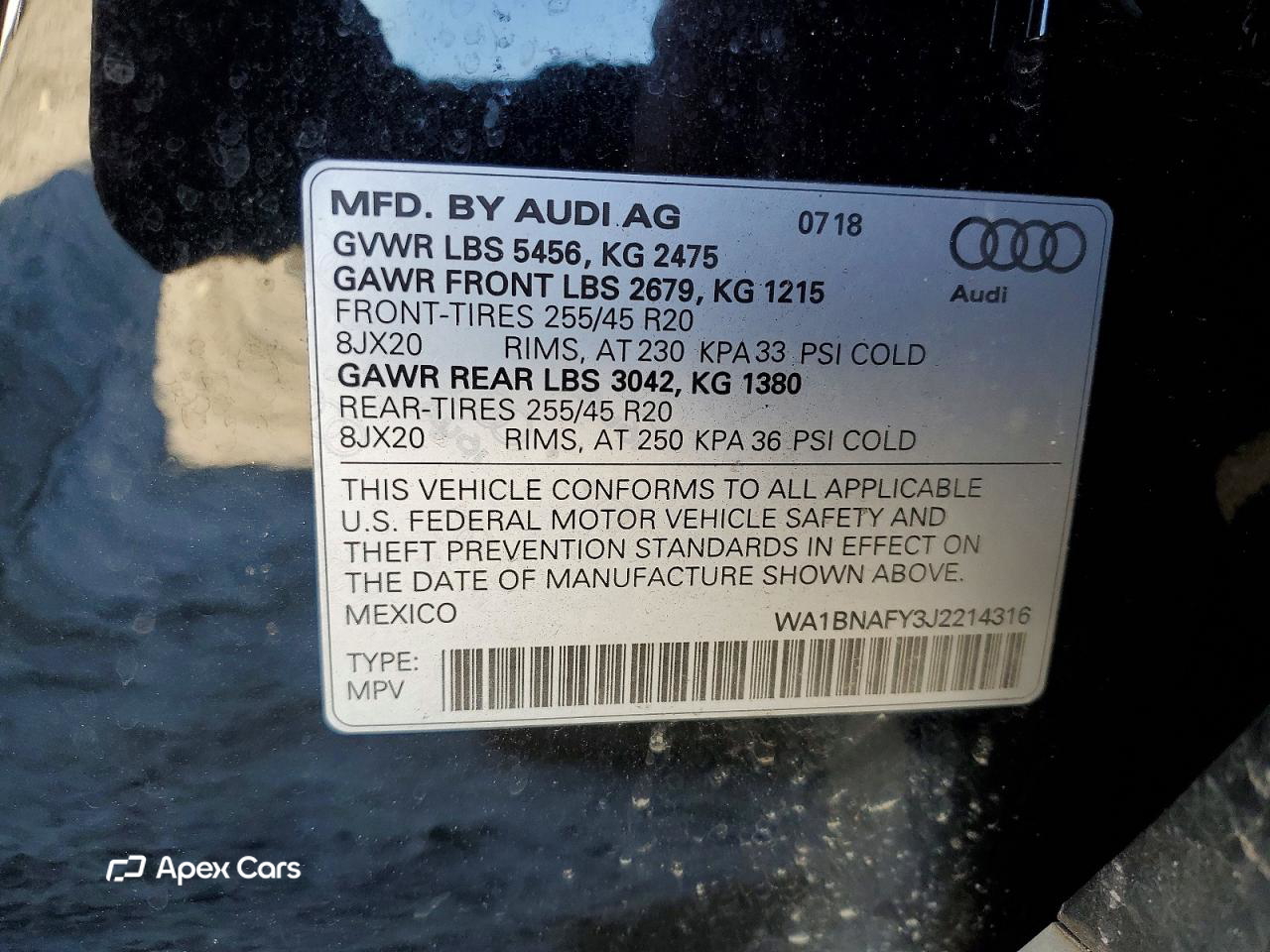 Audi Q5 2018