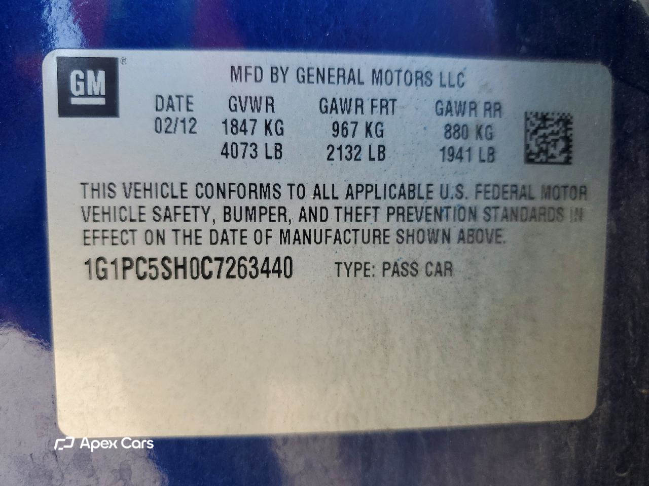 Chevrolet Cruze 2012