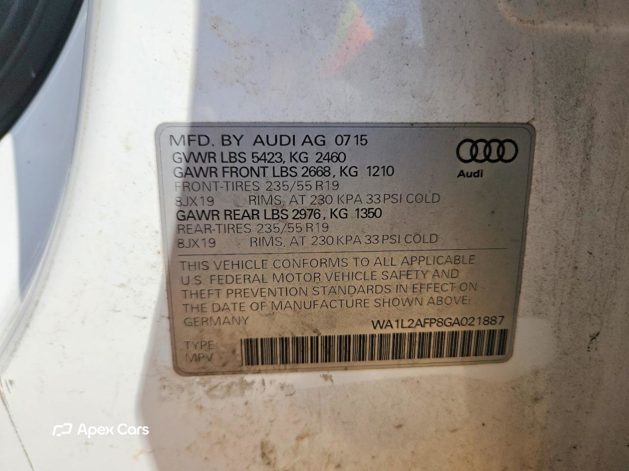Audi Q5 2016