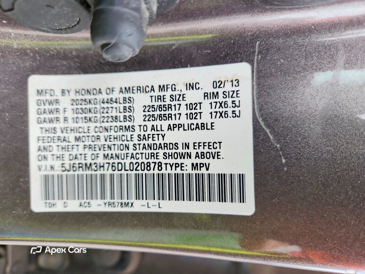 Honda CR-V 2013