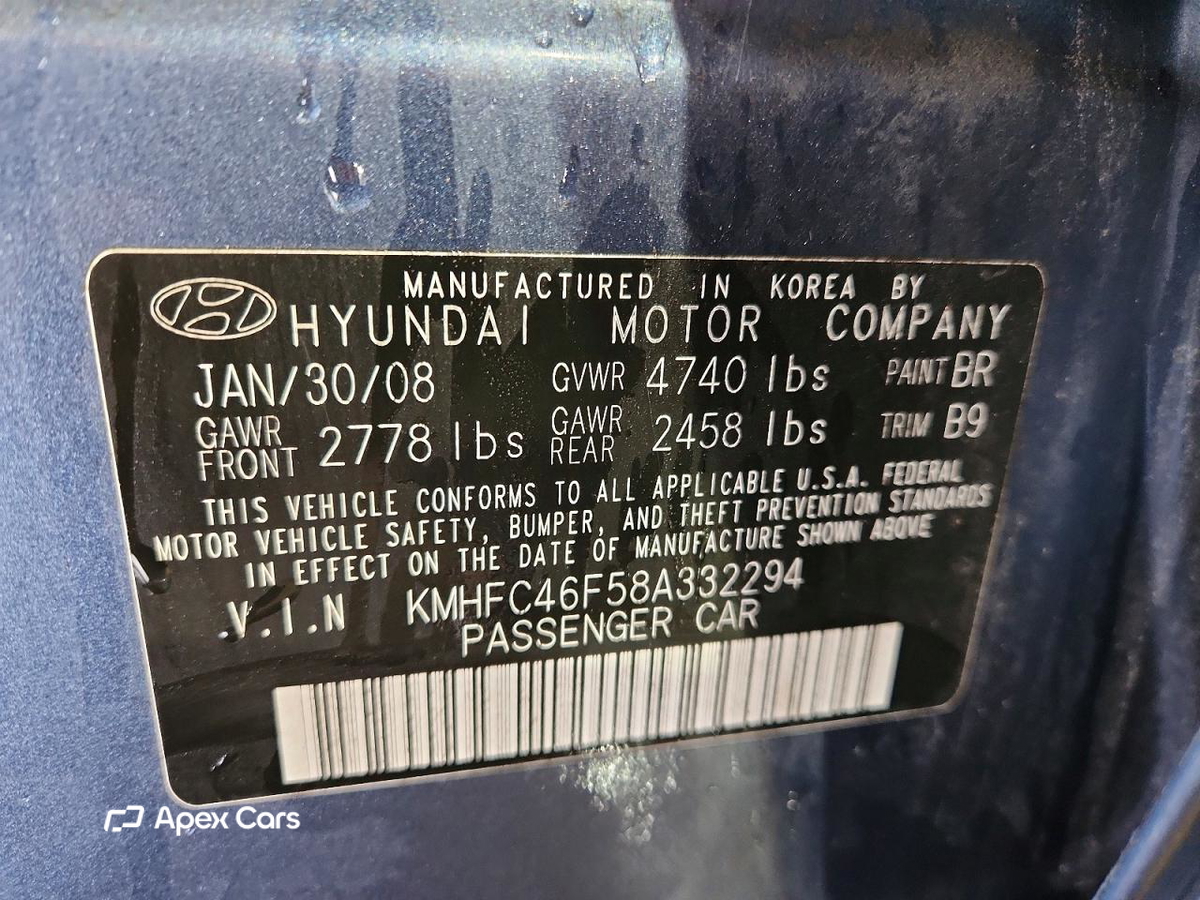 Hyundai Azera 2008