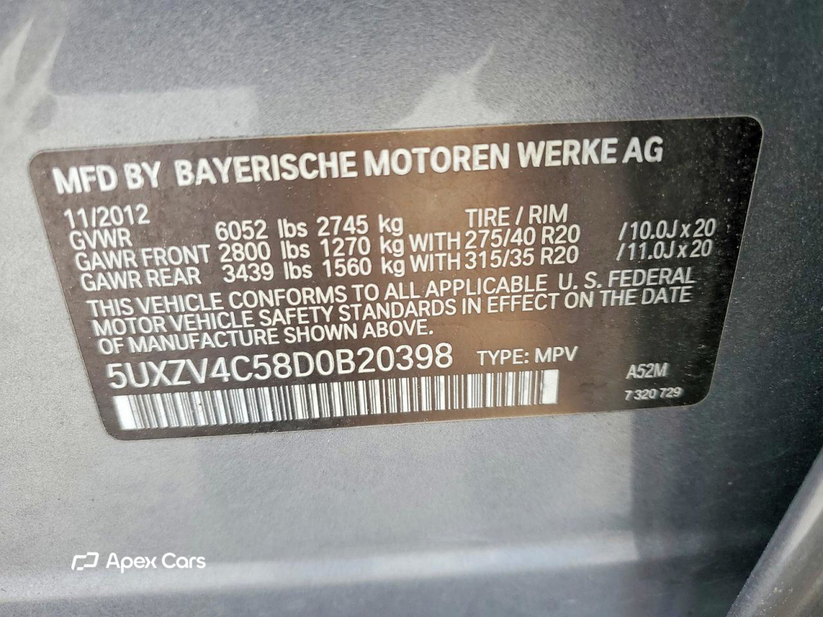 BMW X5 2013