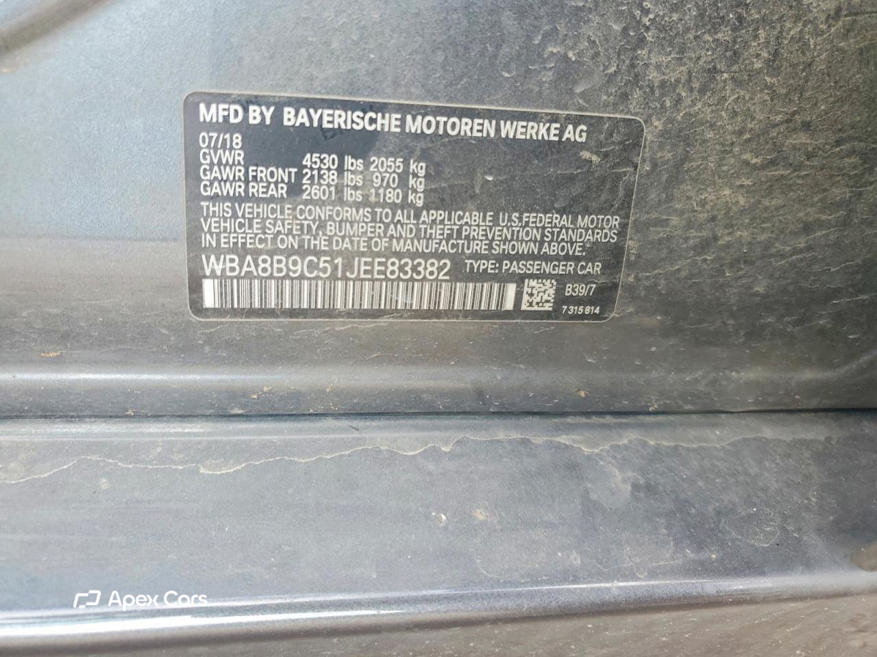 BMW Series 3 2018