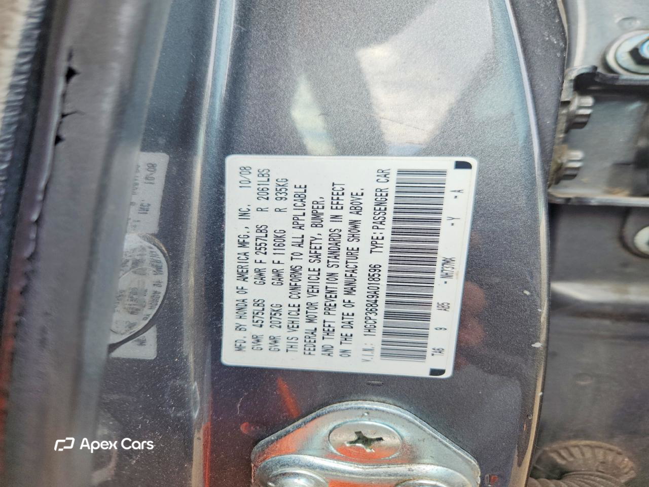 Honda Accord 2009