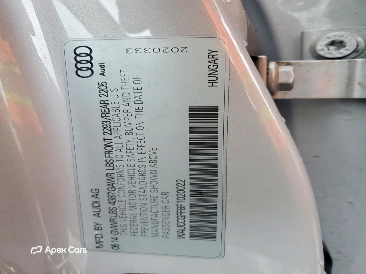 Audi A3 2015