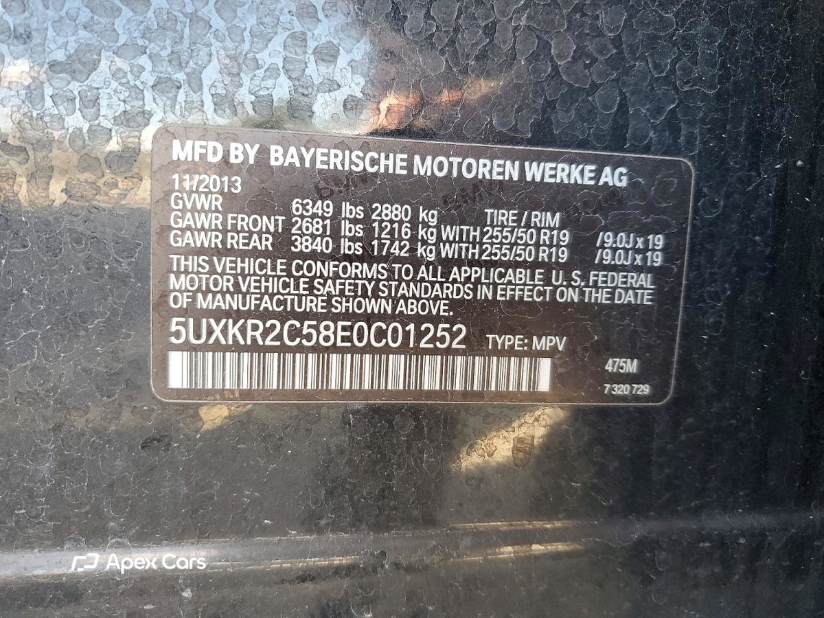 BMW X5 2014