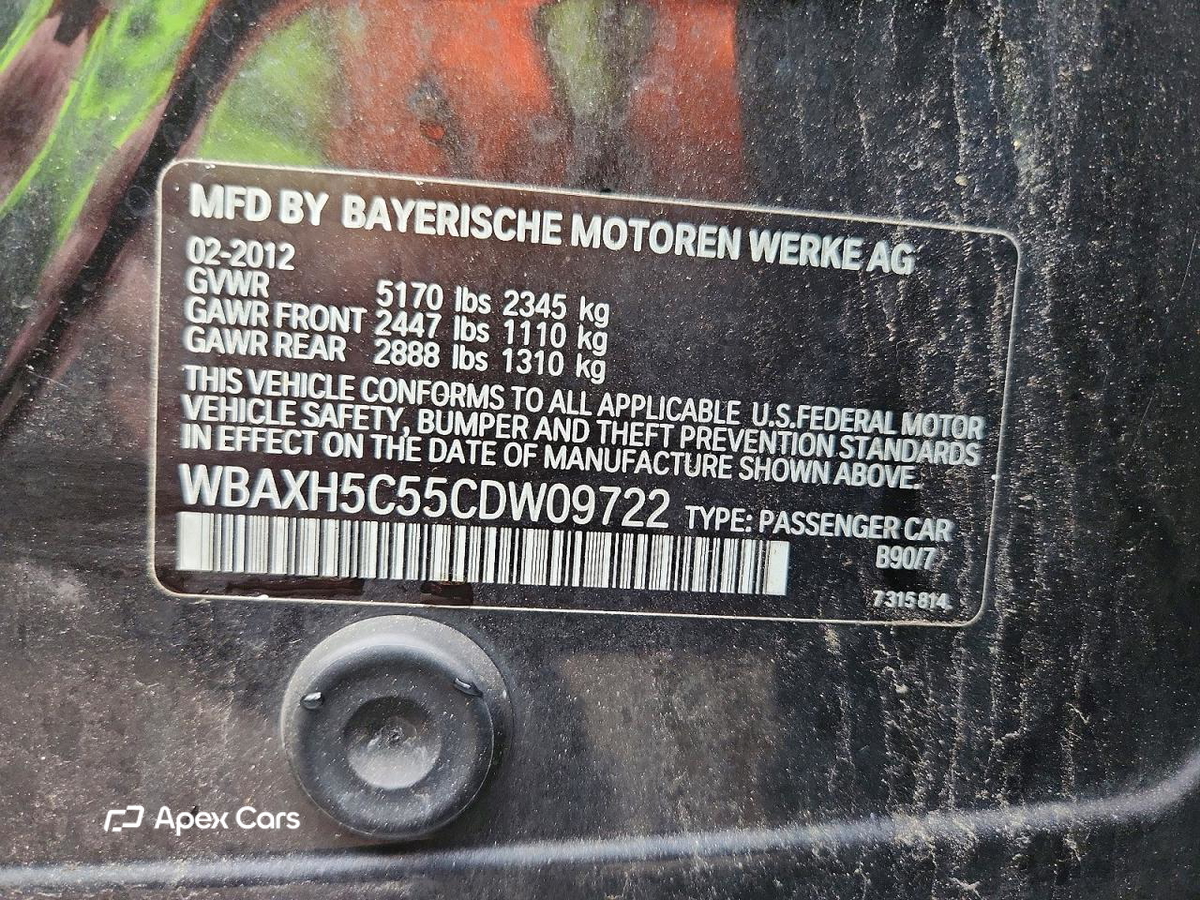 BMW Series 5 2012