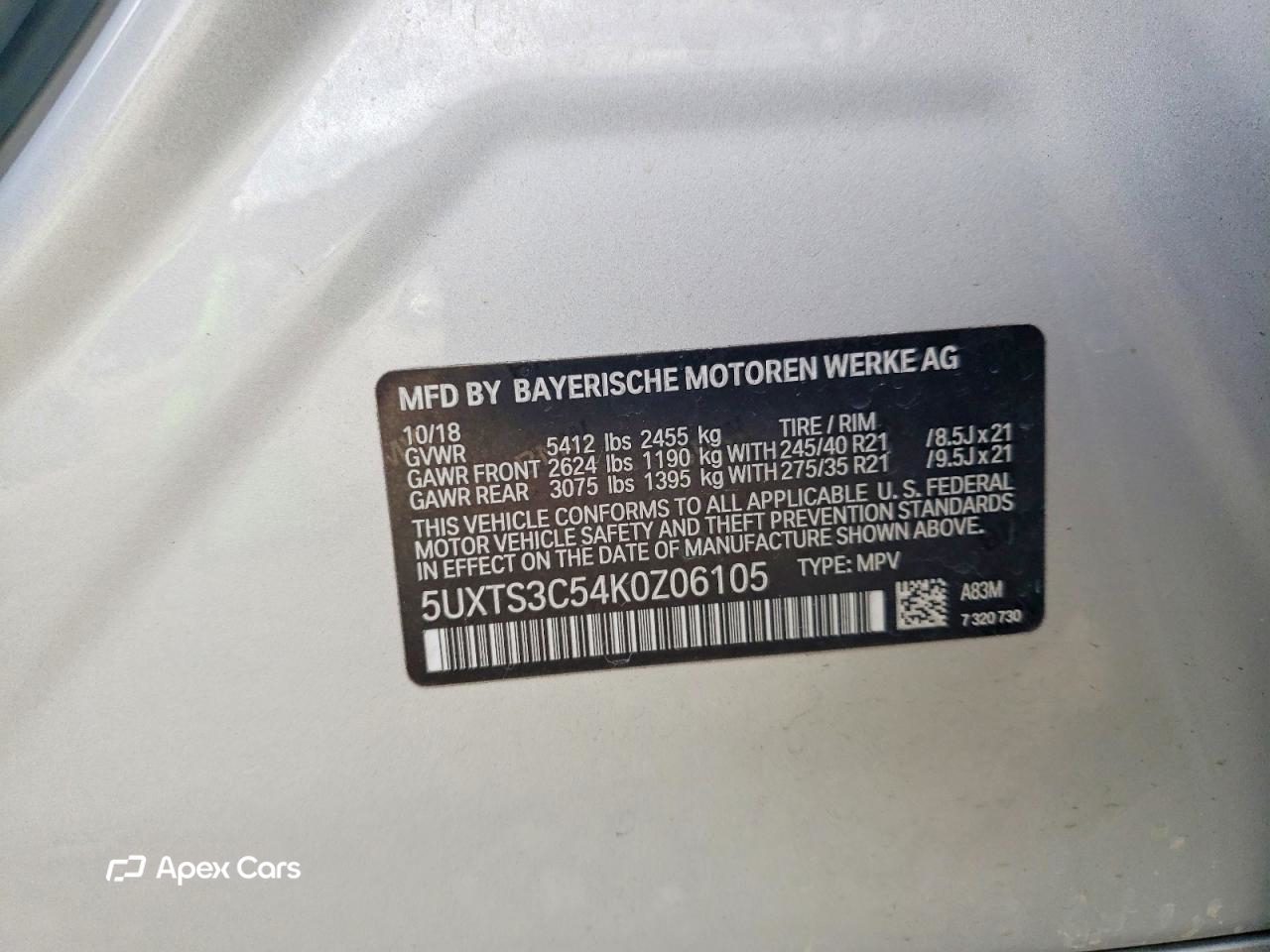 BMW X3 2019