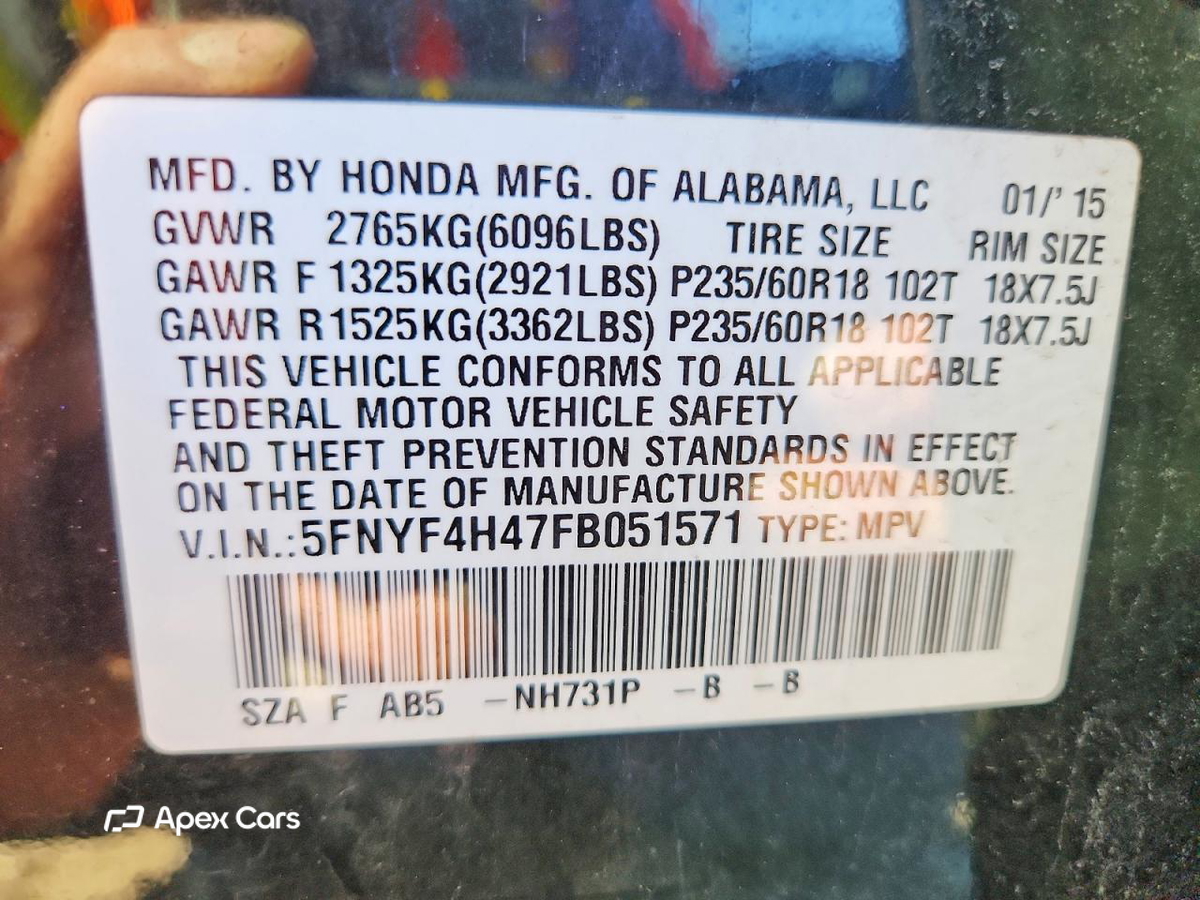 Honda Pilot 2015