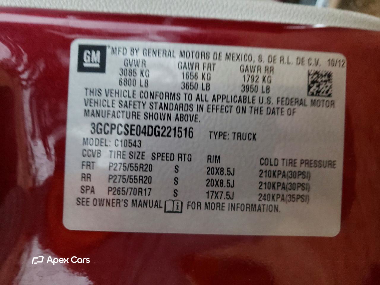 Chevrolet Silverado 2013