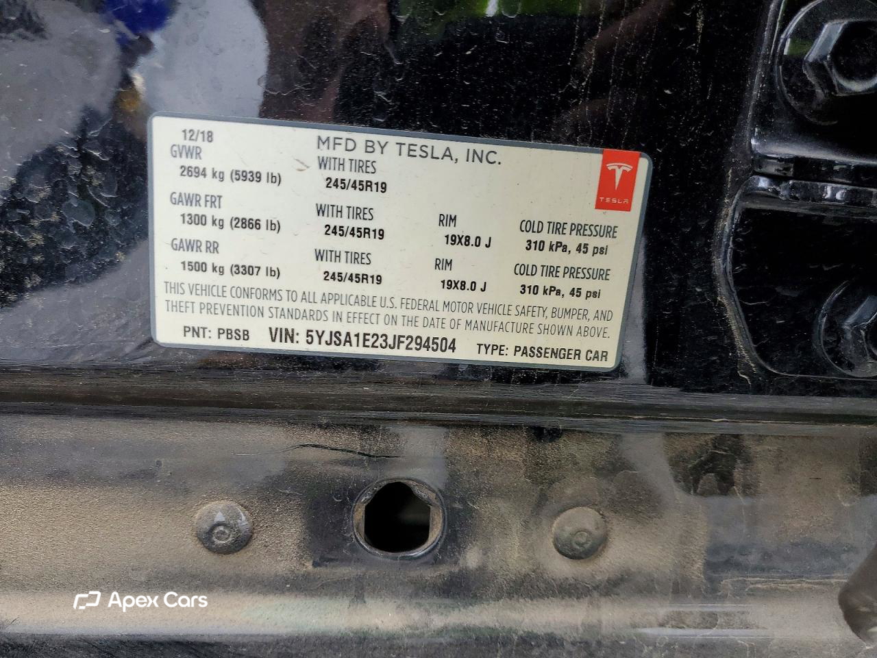 Tesla Model 3 2018