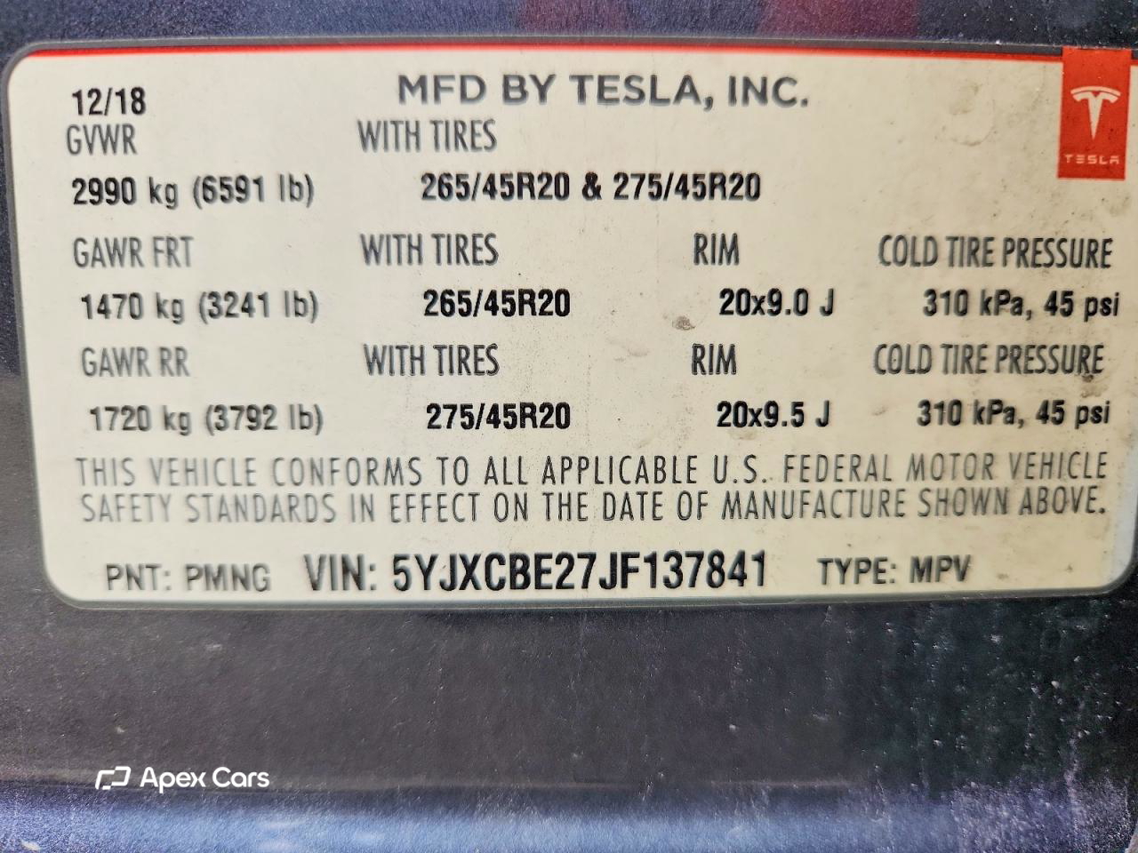 Tesla Model X 2018