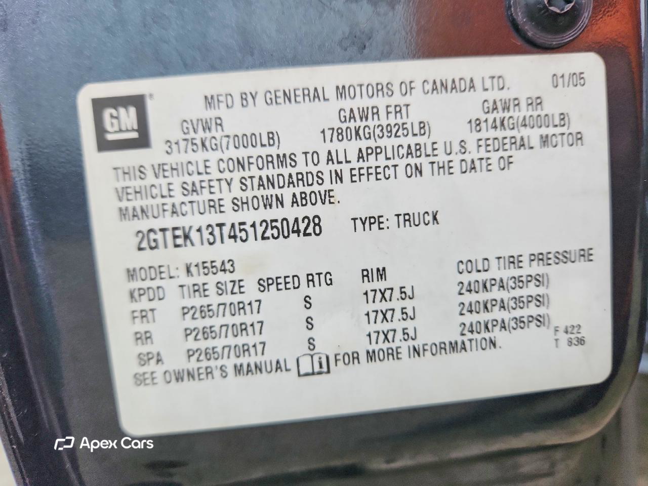 GMC Sierra 2005