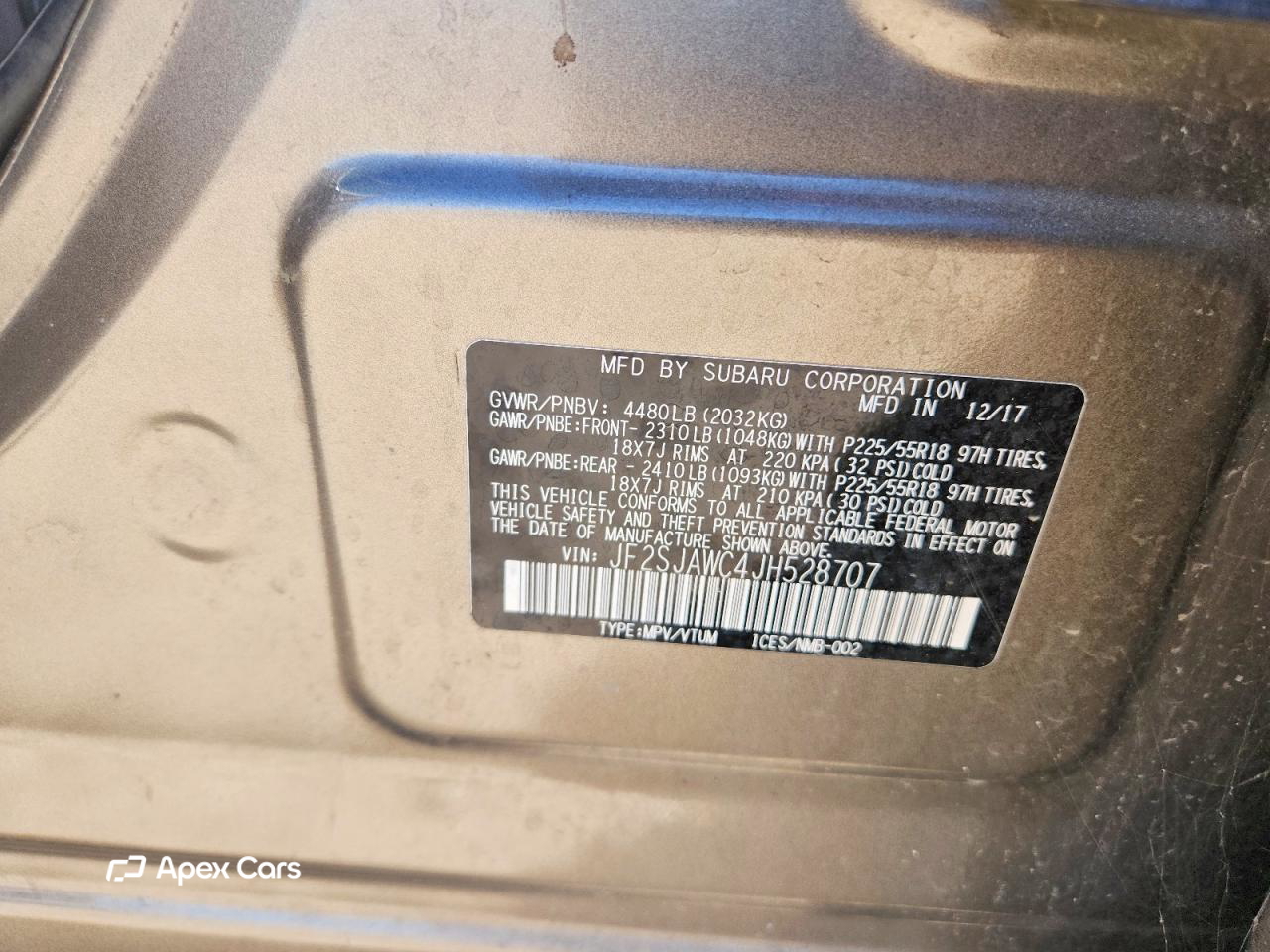 Subaru Forester 2018