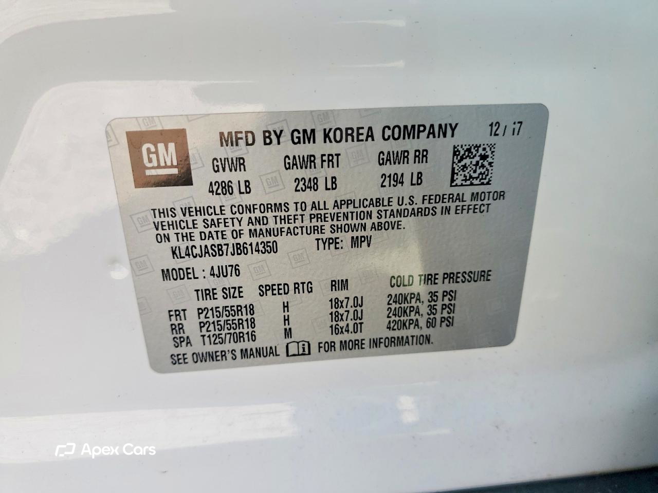 Buick Encore 2018
