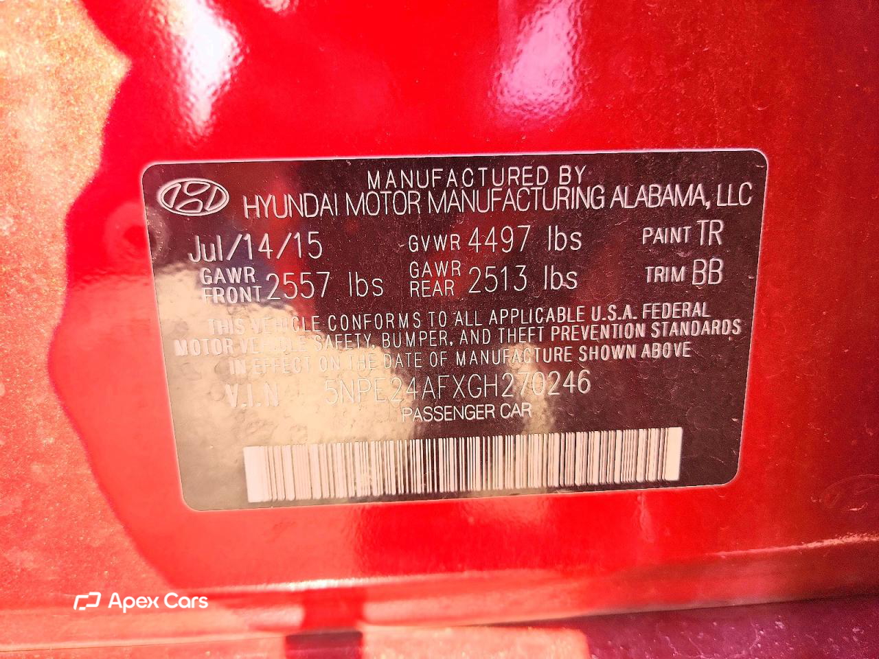 Hyundai Sonata 2016