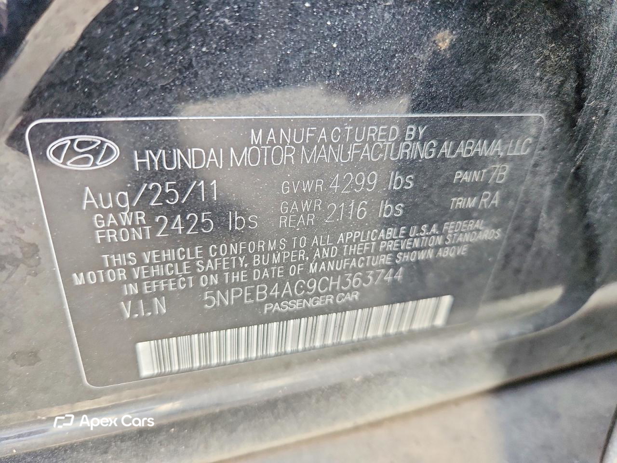 Hyundai Sonata 2012