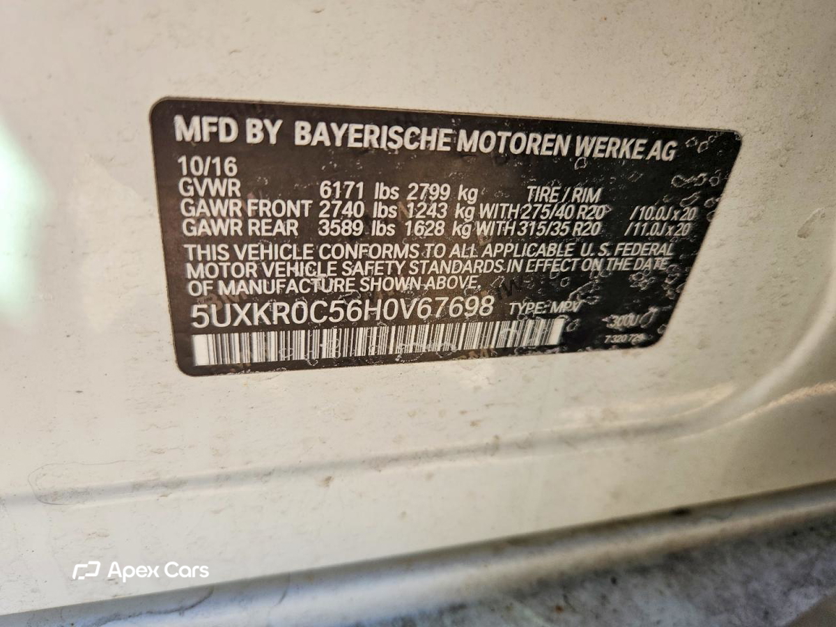 BMW X5 2017
