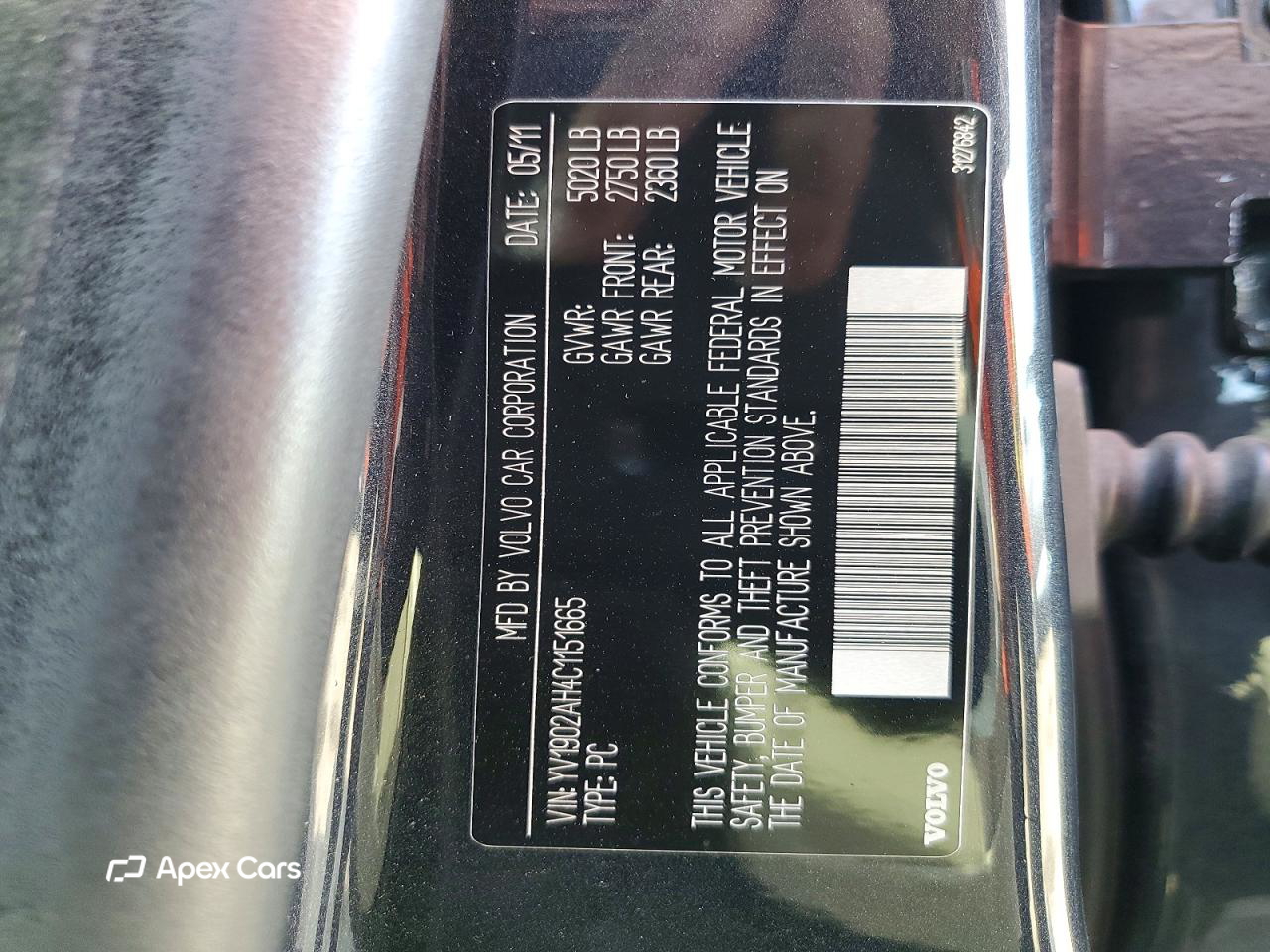 Volvo S80 2012