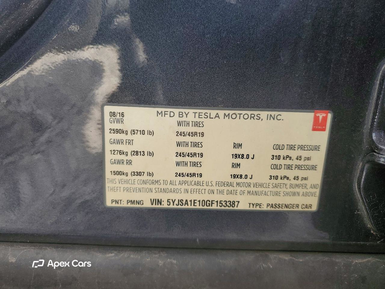 Tesla Model S 2016