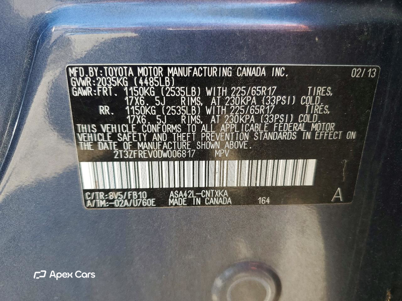 Toyota RAV 4 2013