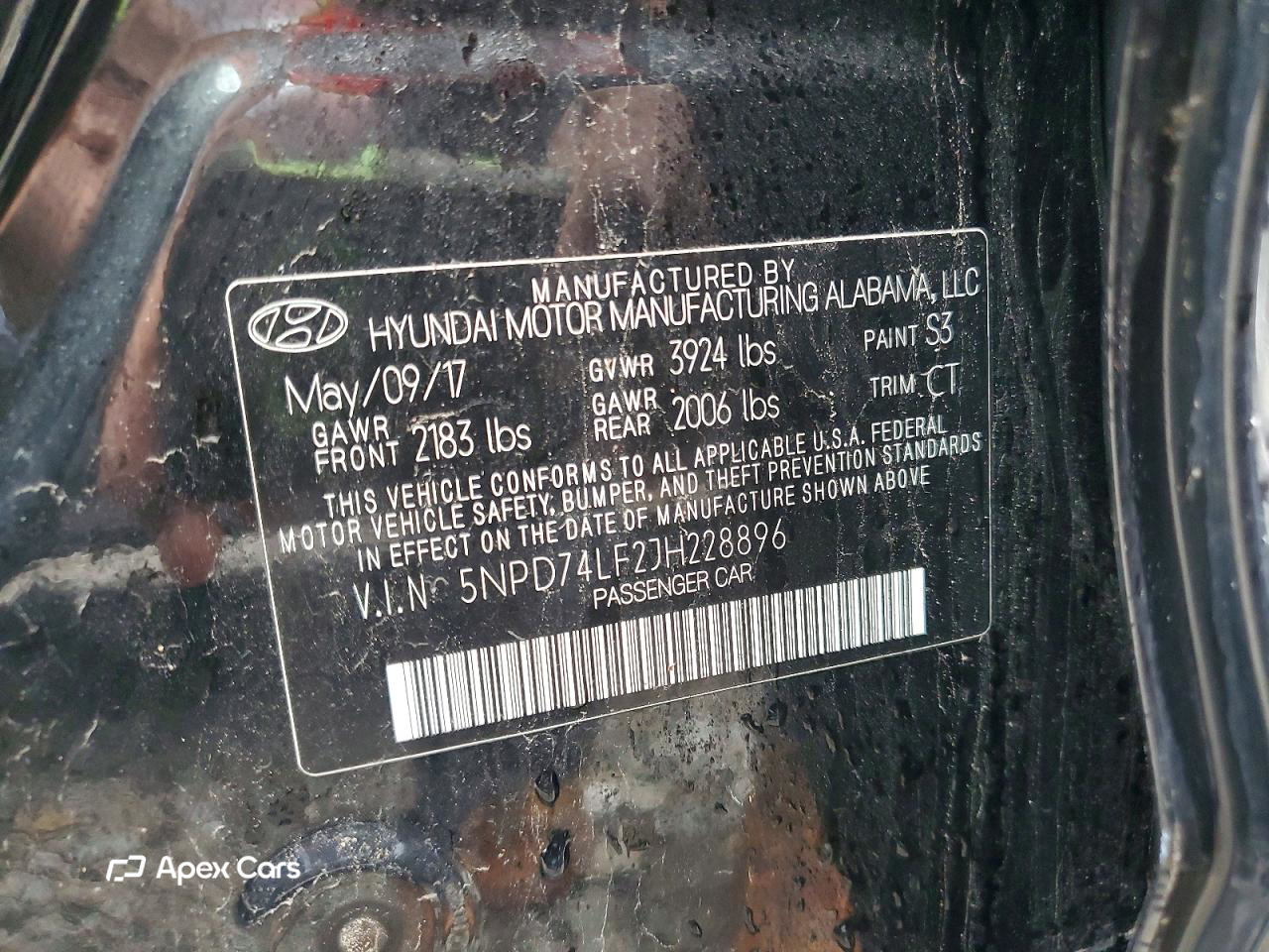 Hyundai Elantra 2018