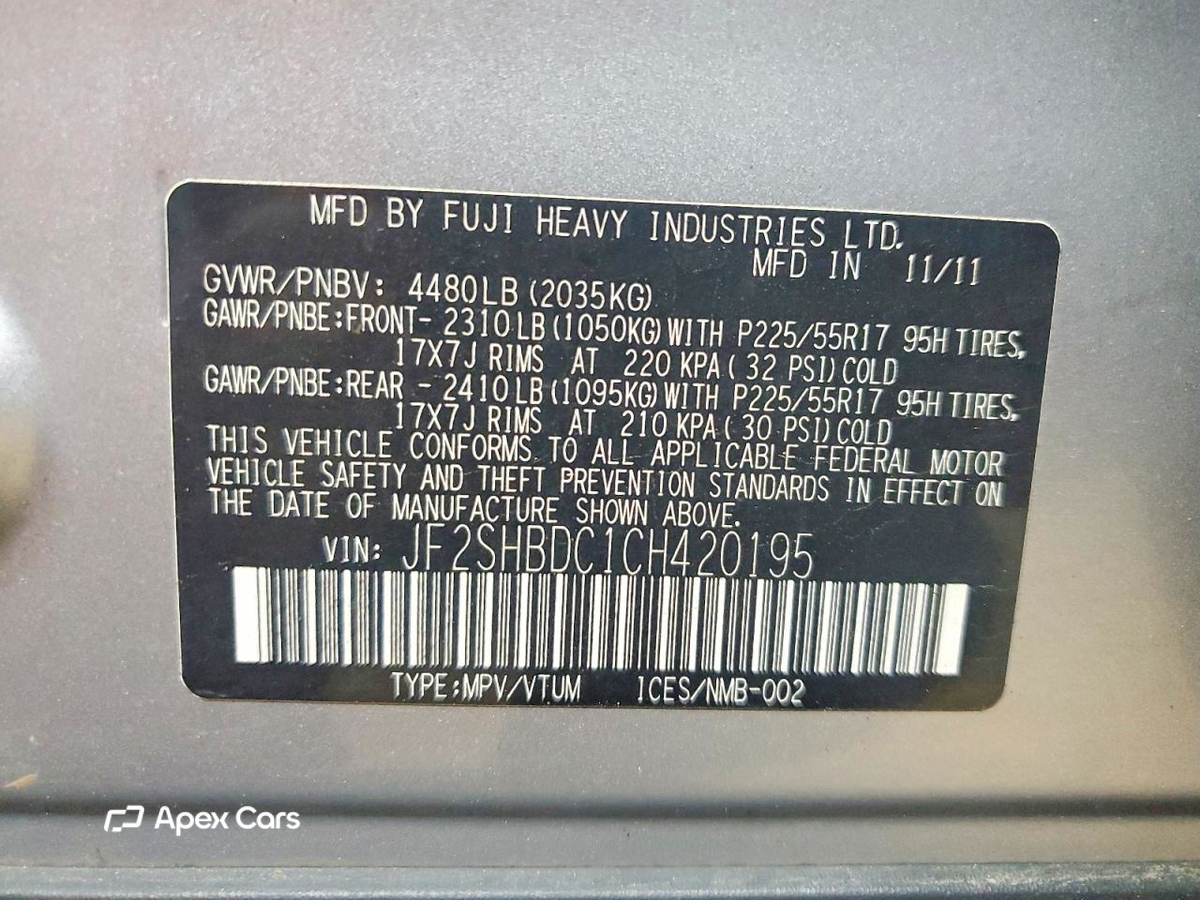 Subaru Forester 2012
