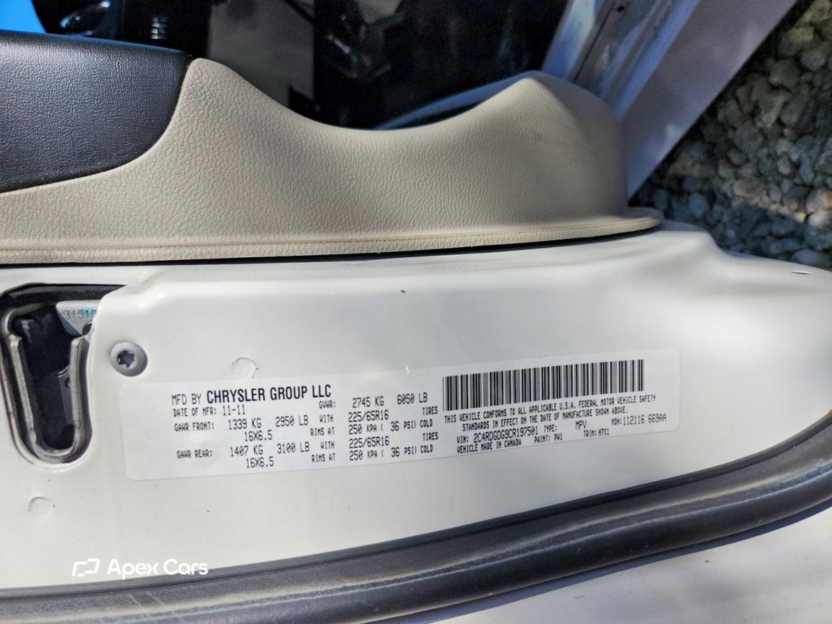 Dodge Caravan 2012