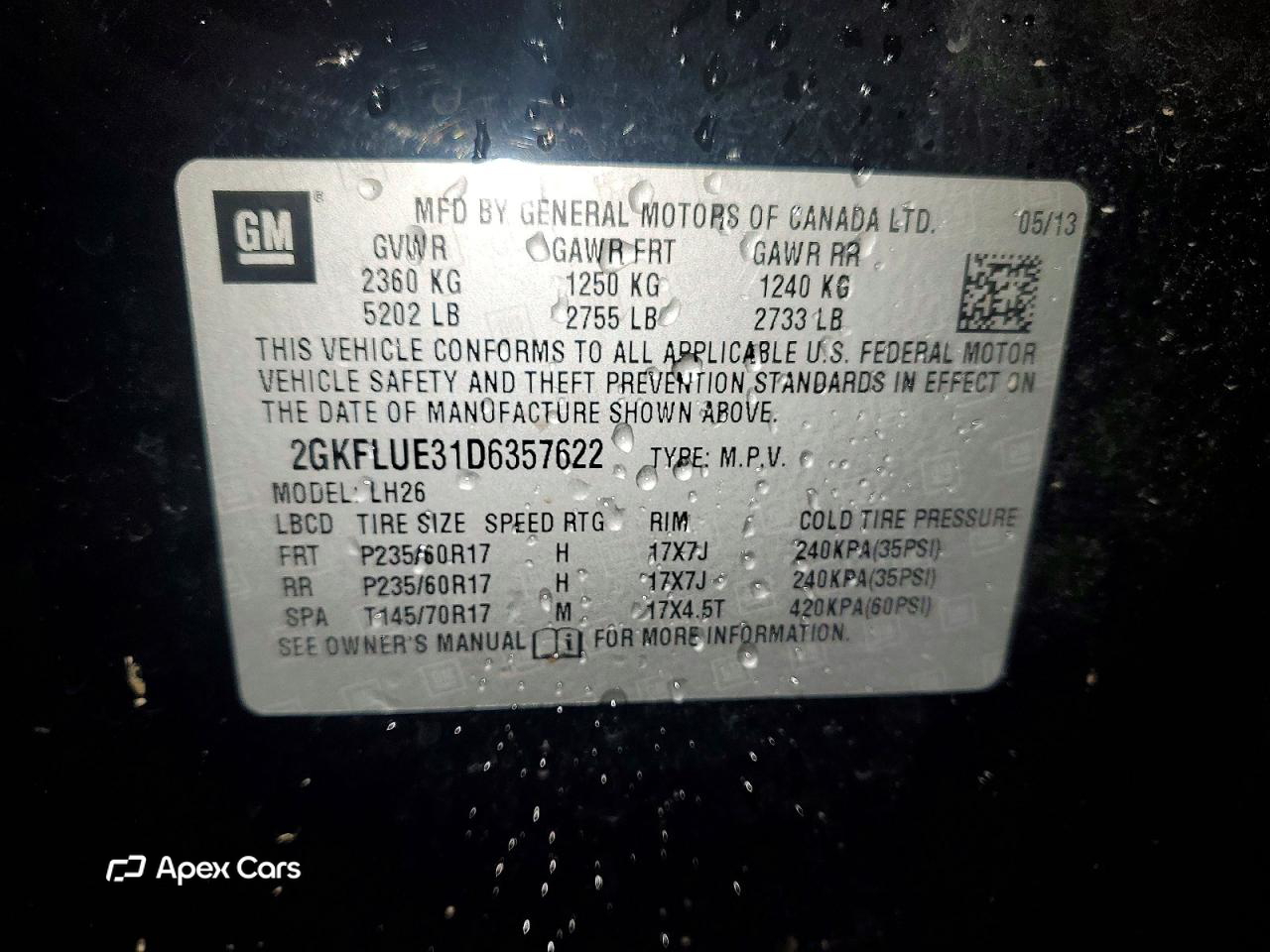 GMC Terrain 2013