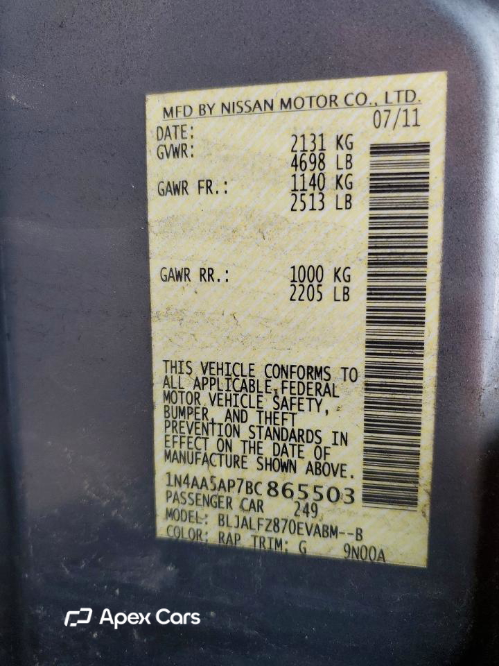 Nissan Maxima 2011