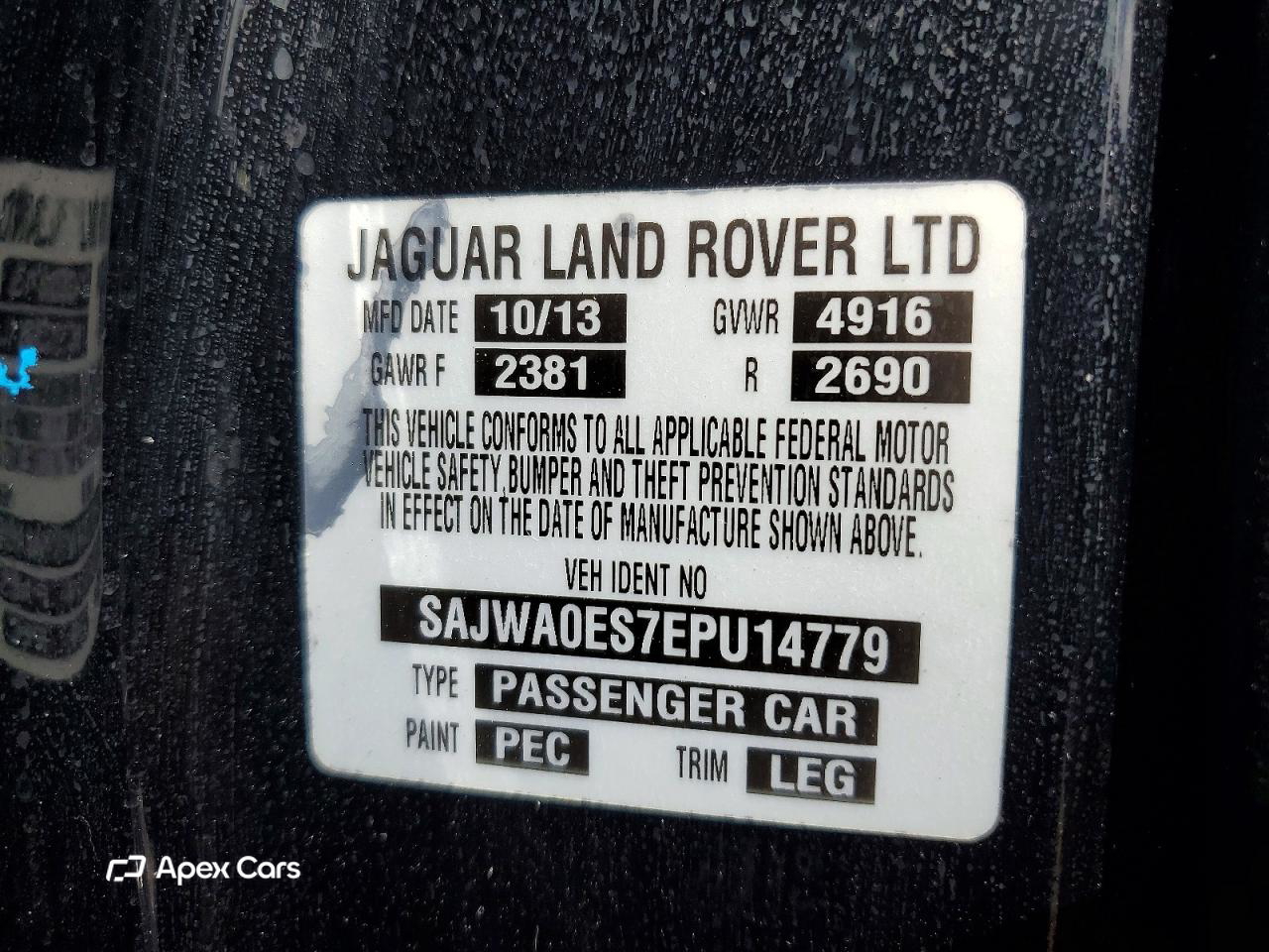 Jaguar XF 2014