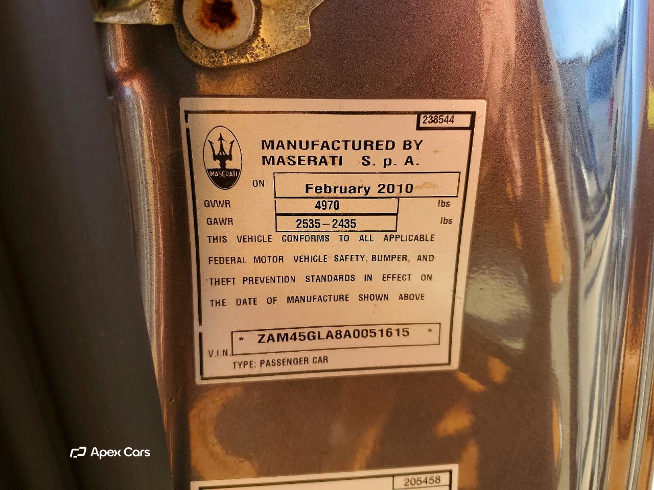 Maserati GranTurismo 2010