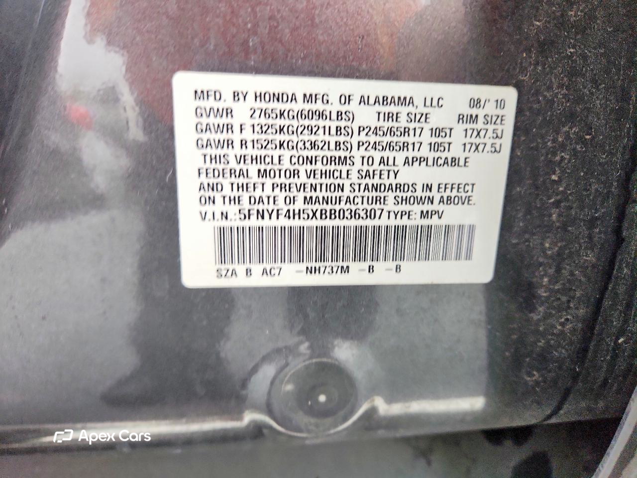 Honda Pilot 2011