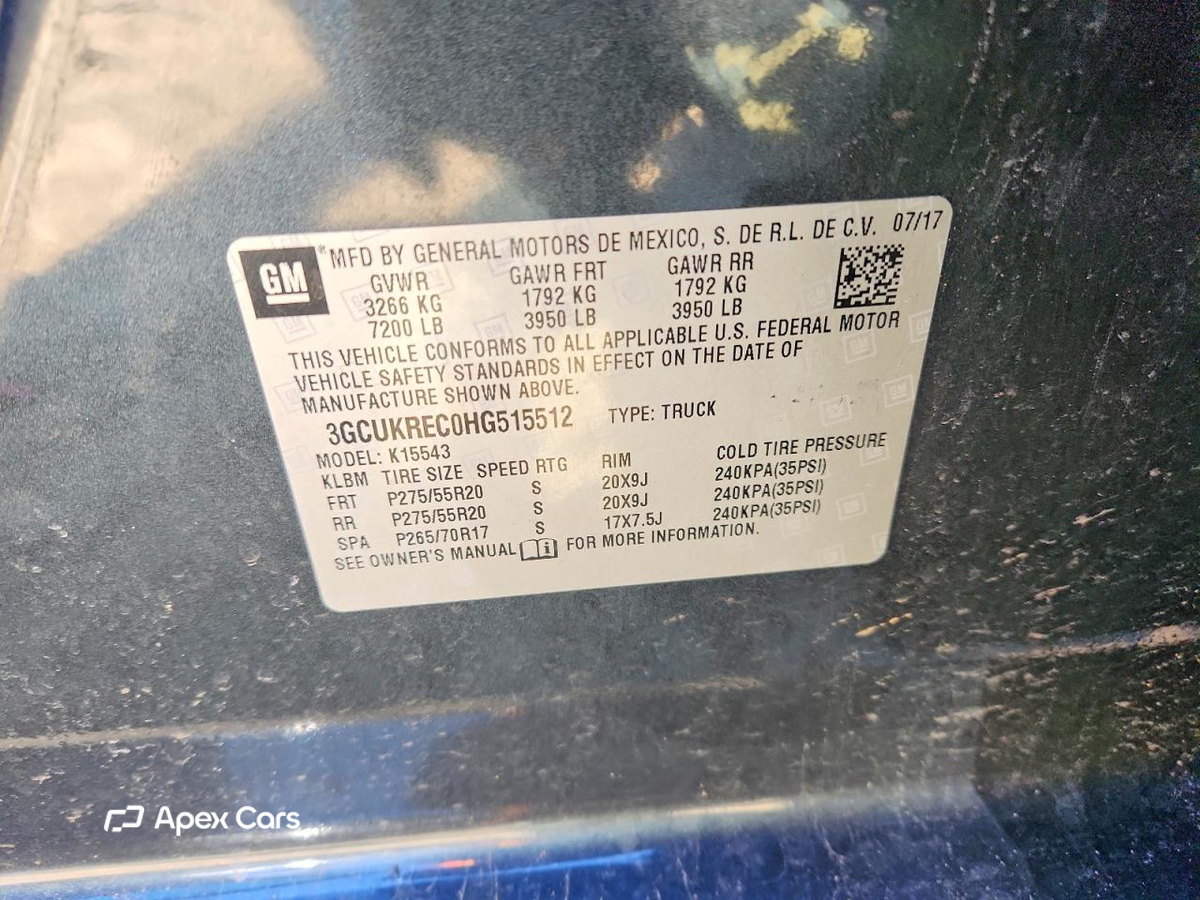 Chevrolet Silverado 2017