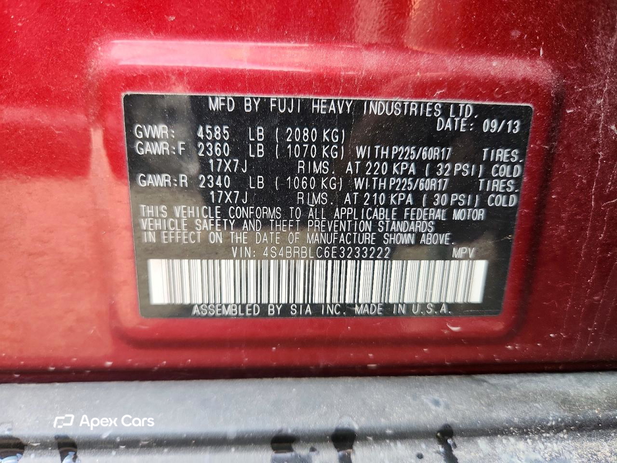 Subaru Outback 2014