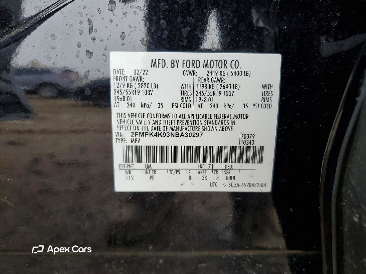 Ford Edge 2022