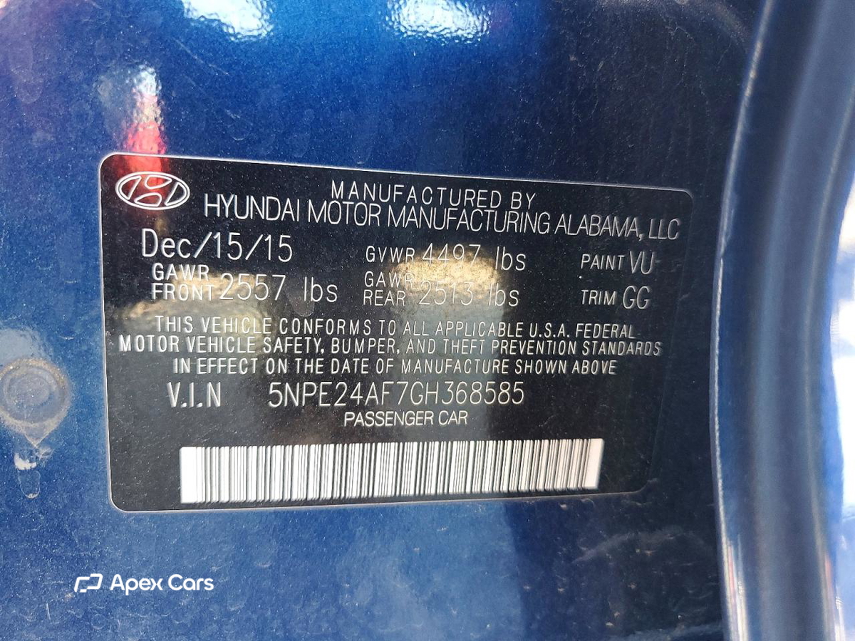 Hyundai Sonata 2016