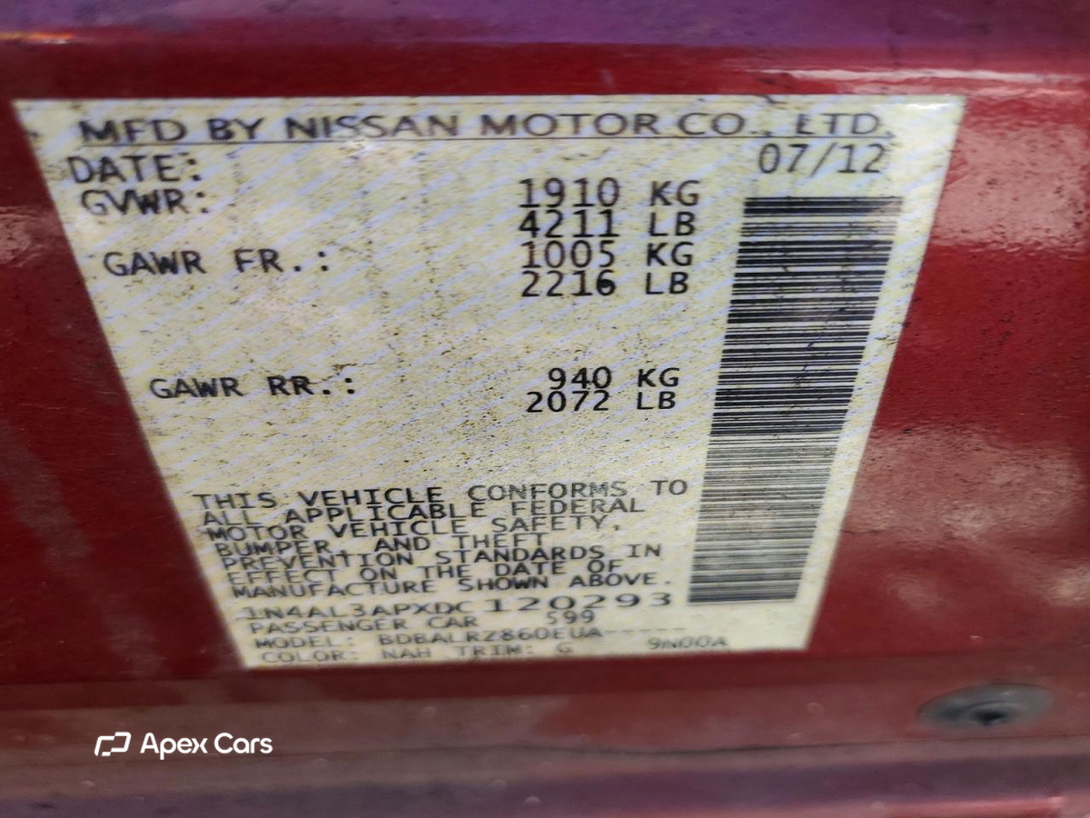 Nissan Altima 2013