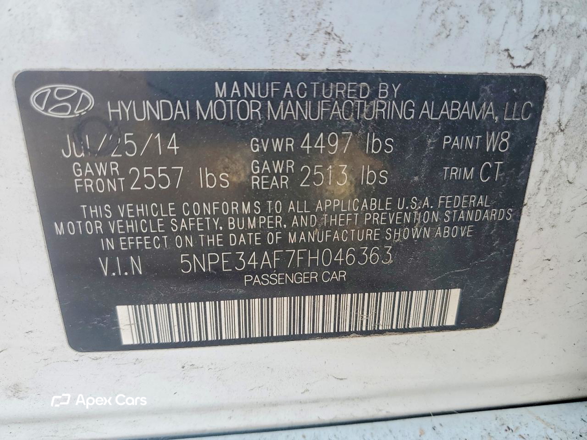 Hyundai Sonata 2015