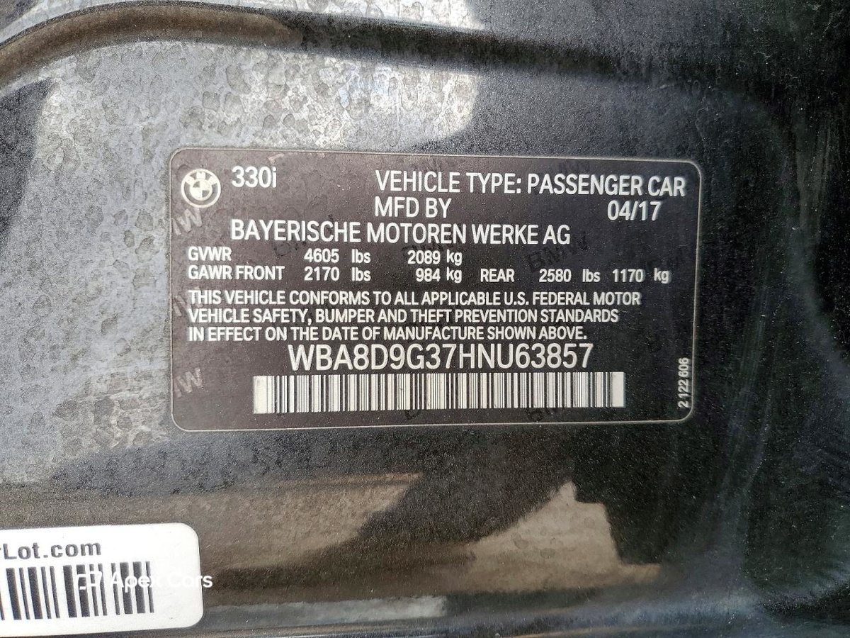 BMW Series 3 2017