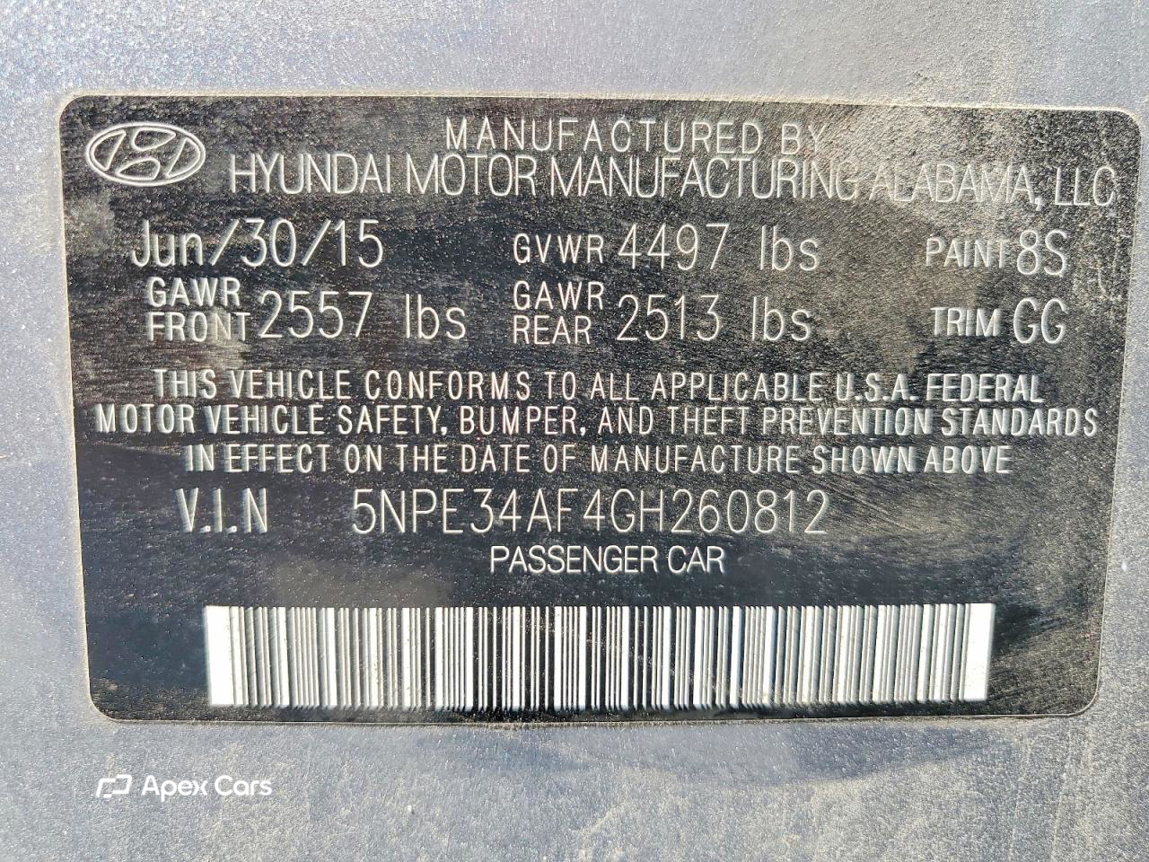 Hyundai Sonata 2016