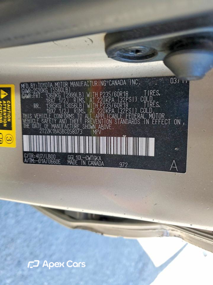Lexus RX 2011